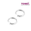 TOMEI Earrings, Diamond White Gold 750 (E810)