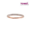 TOMEI Eternity Ring, Rose Gold 750 (R4634R)