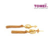 TOMEI Earrings, Yellow Gold 916 (WS-YG1214E-1C)