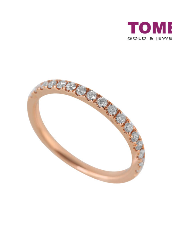 TOMEI Eternity Ring, Rose Gold 750 (R4634R)