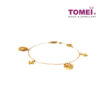 TOMEI Gilded Kismet of Glamour Bracelet, Yellow Gold 916 (WS-YG1275B-1C)