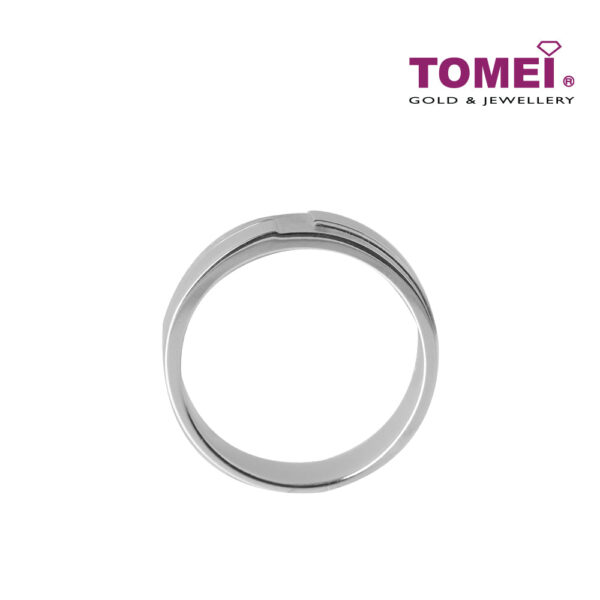 TOMEI Homme Series, Ring For Men Silver 925 + Palladium