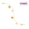 TOMEI Gilded Kismet of Glamour Bracelet, Yellow Gold 916 (WS-YG1275B-1C)