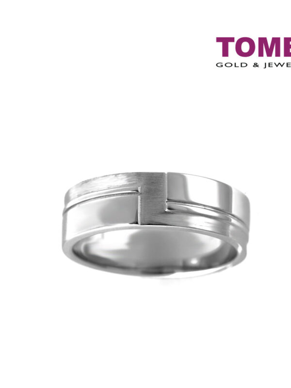 TOMEI Homme Series, Ring For Men Silver 925 + Palladium