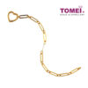 TOMEI Bracelet of Heart in Infinite Continuum, Yellow Gold 916