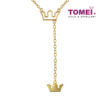 TOMEI Crown Princess Necklace, Yellow Gold 916