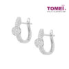 TOMEI Clarissa Earrings, White Gold 750 (E1519)