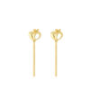 TOMEI Apple Love Dangling Earring, Yellow Gold 916