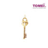 TOMEI Key with Loving Sensuality Pendant, Yellow Gold 916