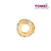 TOMEI Pottery of Weaved Star Charm, Yellow Gold 916