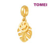 TOMEI Happiness Leaf Charm, Yellow Gold 916