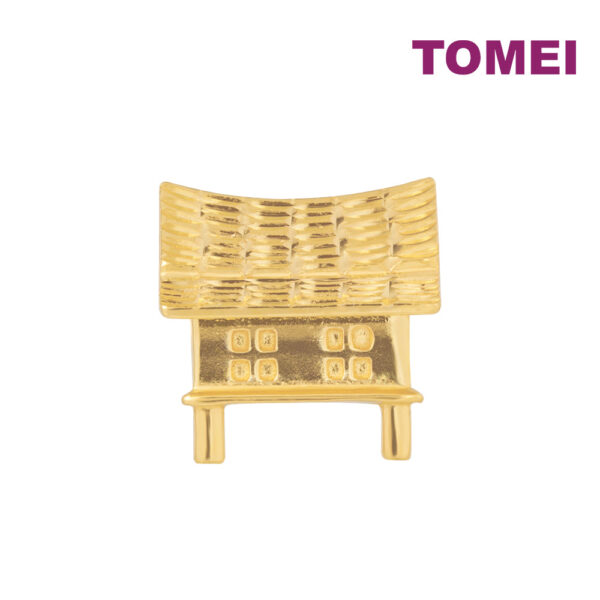 TOMEI Balik Kampung Charm, Yellow Gold 916