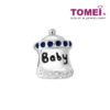 TOMEI Baby Milk Charm, White Gold 585  (P5872)