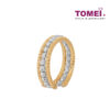 TOMEI Lusso Italia Beads Ring, Yellow Gold 916