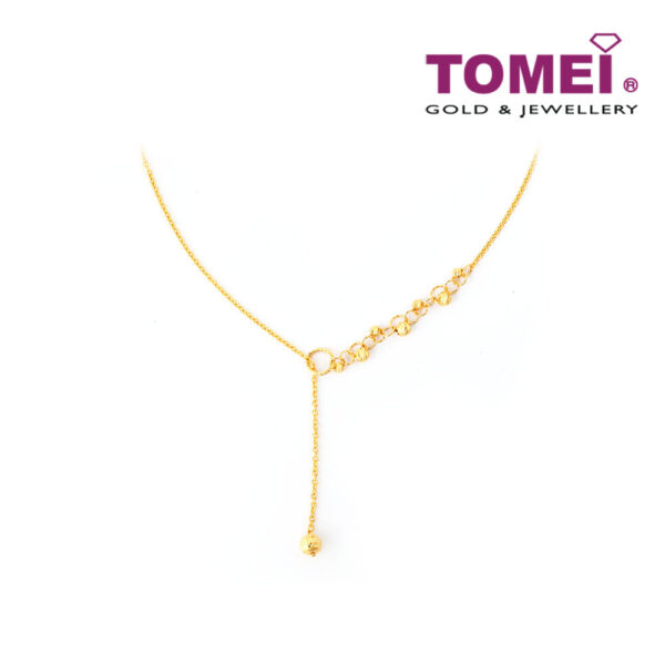 TOMEI Contradistinctively Glamorous Elegance Necklace, Yellow Gold 916