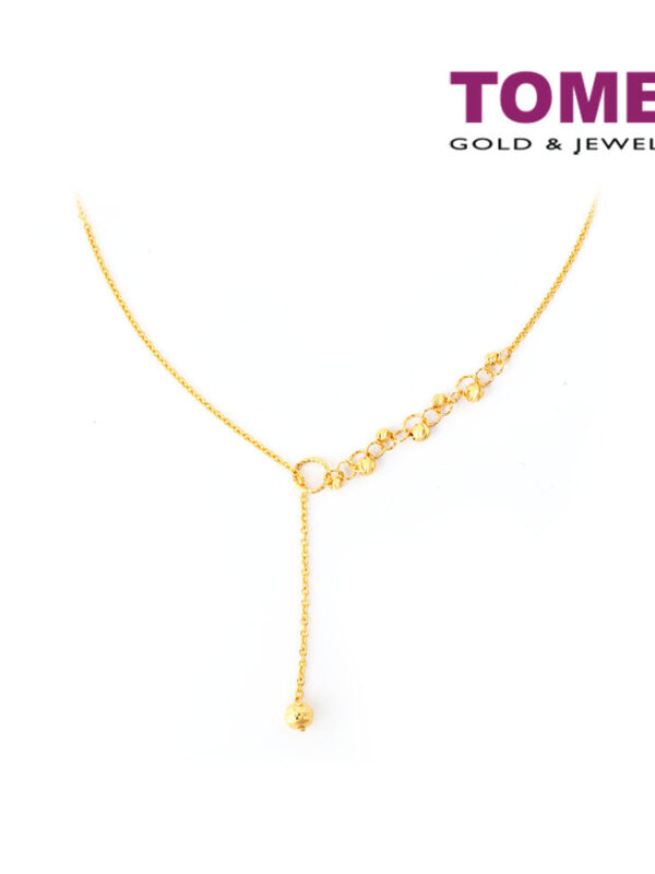 TOMEI Contradistinctively Glamorous Elegance Necklace, Yellow Gold 916