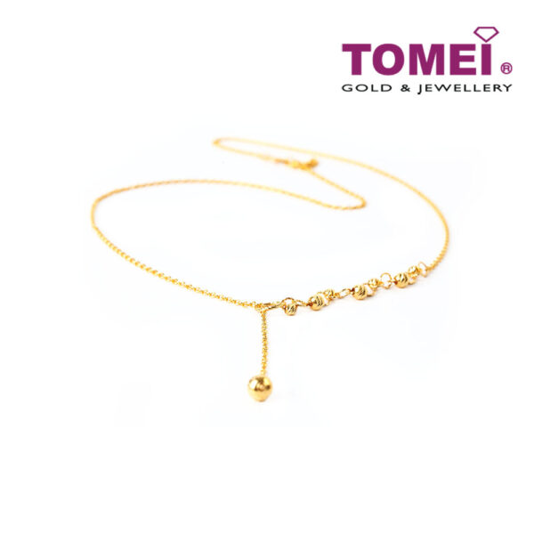 TOMEI Contradistinctively Glamorous Elegance Necklace, Yellow Gold 916