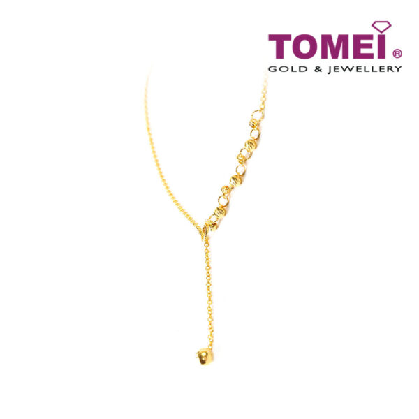 TOMEI Contradistinctively Glamorous Elegance Necklace, Yellow Gold 916