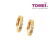 TOMEI Earrings, Yellow Gold 916 (9Q-YG1243E-1C)
