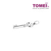 TOMEI  with Style Key Pendant, White Gold 750