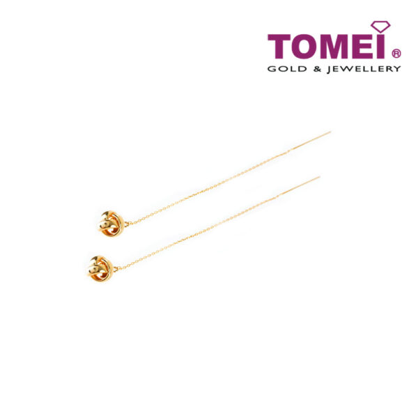 TOMEI Earrings, Yellow Gold 916 (IQ-X4WE217275-1C)