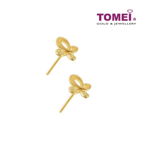 TOMEI Earring, Yellow Gold 916