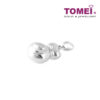 TOMEI Grinning Duck Pendant, White Gold 750