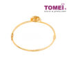 TOMEI Petal of Love Bangle, Yellow Gold 916 (WS-BK1489-1C)