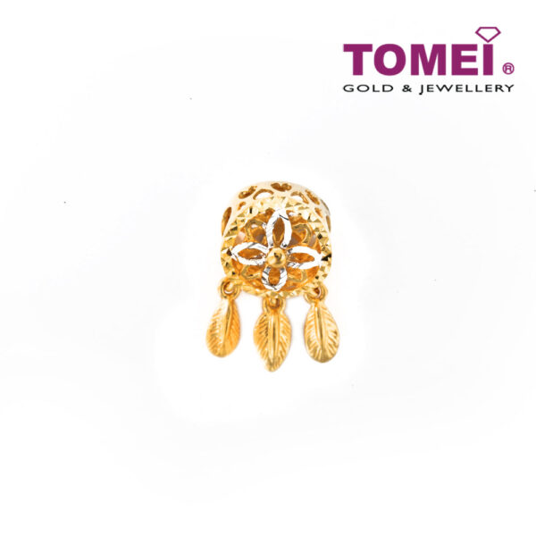TOMEI Dreamcatcher Charm, Yellow Gold 916