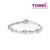 TOMEI Bracelet in Astral Rays of Glitz, Diamond White Gold 375 (B0699/B0699A)