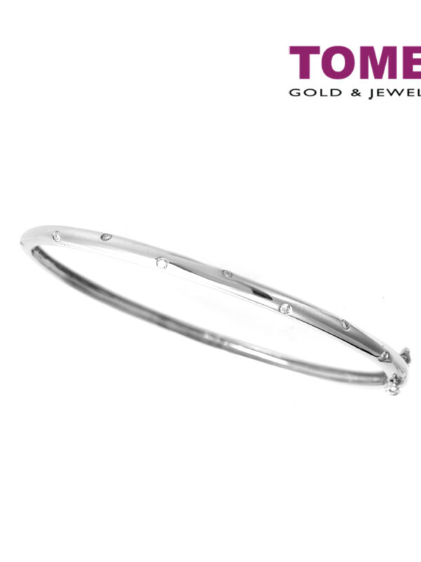 TOMEI Bangle, Diamond White Gold 750 (DL0006790)
