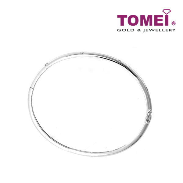 TOMEI Bangle, Diamond White Gold 750 (DL0006790)