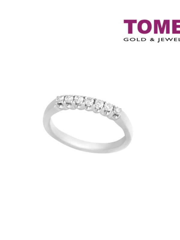 TOMEI EB Evermore Ring, Diamond White Gold 750