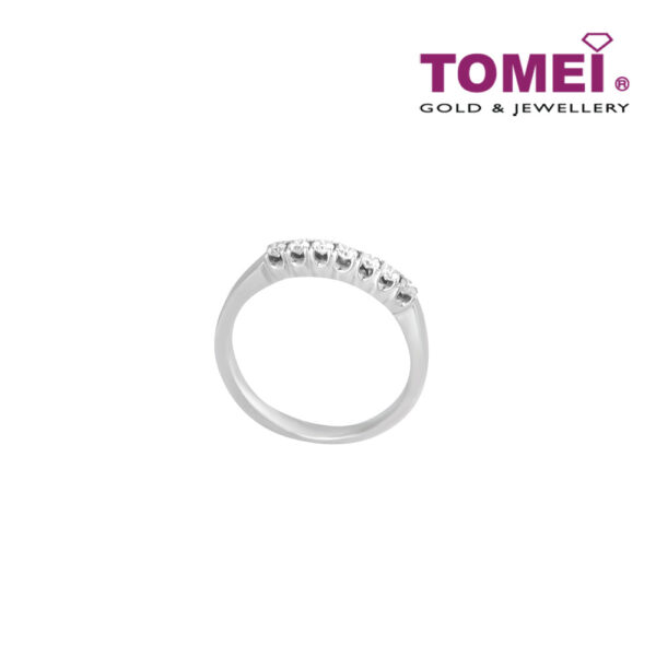 TOMEI EB Evermore Ring, Diamond White Gold 750