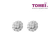 TOMEI Earrings, Diamond White Gold 750 (E1422)