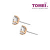 TOMEI Earrings, Diamond White Gold & Rose Gold 750 (E1998)