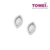 TOMEI Earrings, Diamond White Gold 750 (STE798)