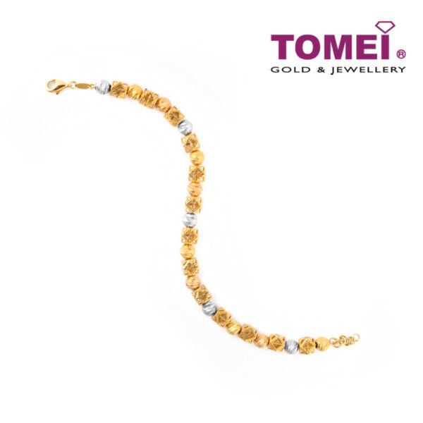 TOMEI Bracelet, Yellow Gold 916 (X5DCBCB202604-TC)