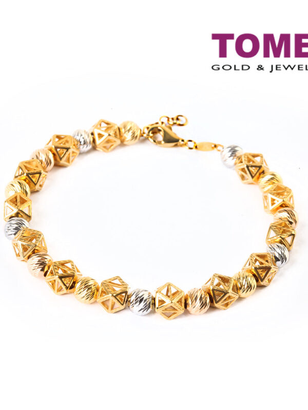 TOMEI Bracelet, Yellow Gold 916 (X5DCBCB202604-TC)
