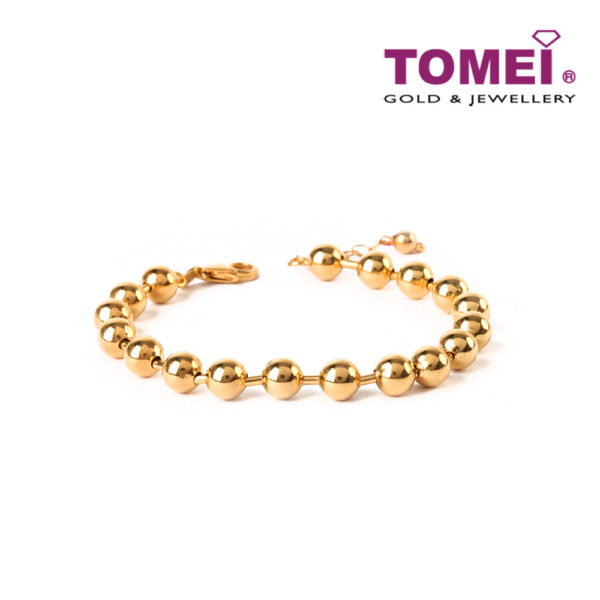 TOMEI Bracelet, Yellow Gold 916 (IM-CPL600-BR-1C)