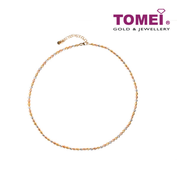 TOMEI Necklace, Yellow Gold 916