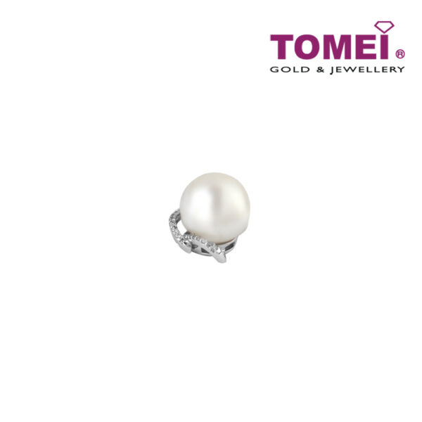 TOMEI Pendant, Diamond Pearl White Gold 750 (P3200)