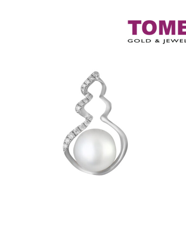 TOMEI Pendant, Diamond Pearl White Gold 750 (P1820V)