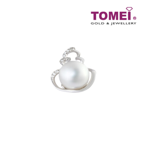 TOMEI Pendant, Diamond Pearl White Gold 750 (P1820V)