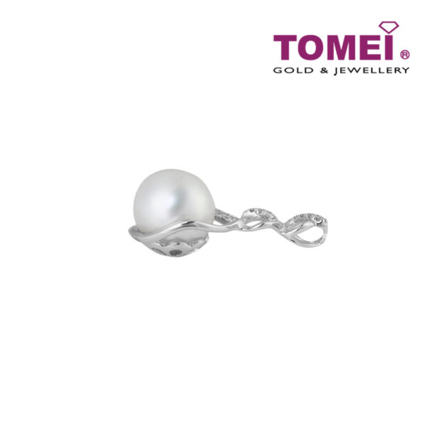TOMEI Pendant, Diamond Pearl White Gold 750 (P1820V)