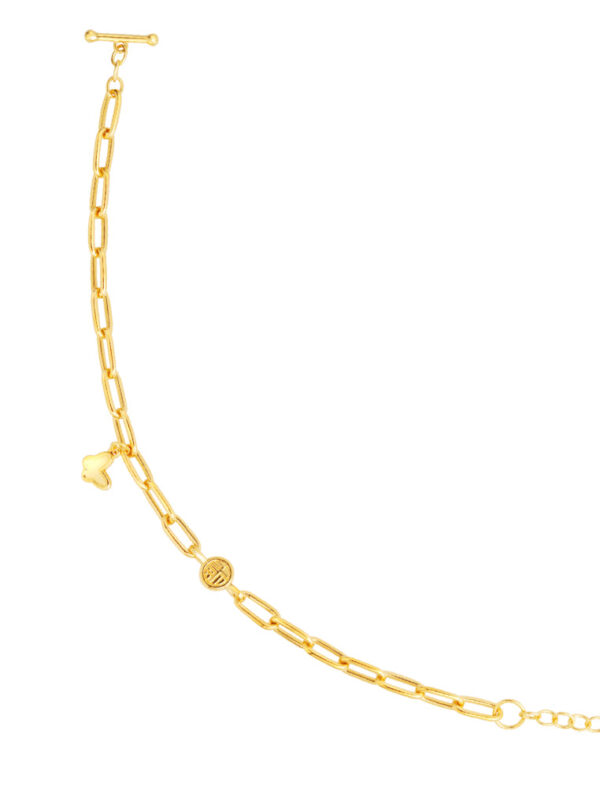 TOMEI Auspicious Buttefly Bracelet, Yellow Gold 999 (5D)