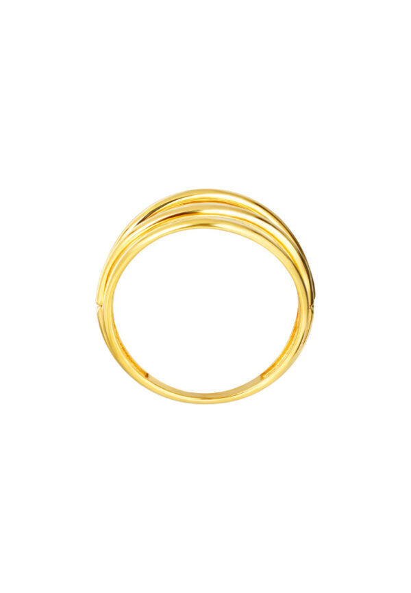TOMEI Lusso Italia Ring, Yellow Gold 916