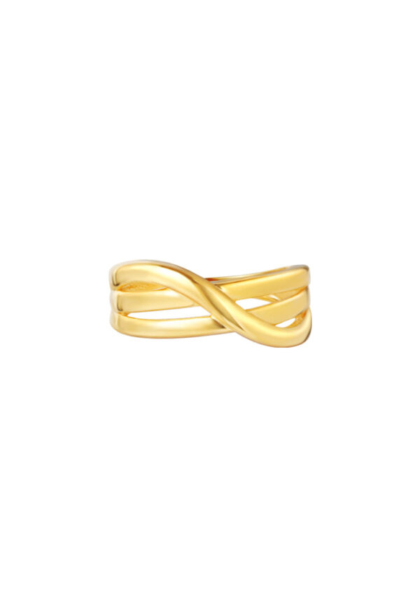TOMEI Lusso Italia Ring, Yellow Gold 916