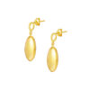 TOMEI Dangling Earrings, Yellow Gold 916