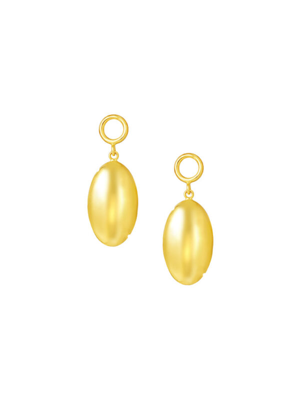 TOMEI Dangling Earrings, Yellow Gold 916